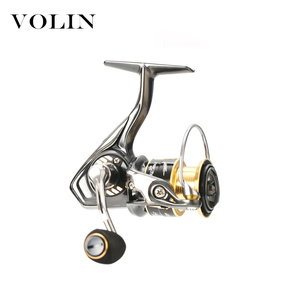 Volin-carrete de pesca giratorio de aluminio anodizado, doble aparejo de pesca de carpa, 8KG, 11 BB, 5,2: 1, Seris 800 - imagen 4