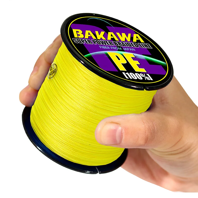 Braided  line yellow