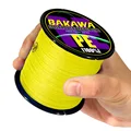 Braided  line yellow