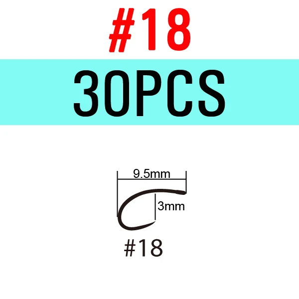 30pcs Size 18