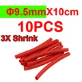 10pcs 9.5mm red