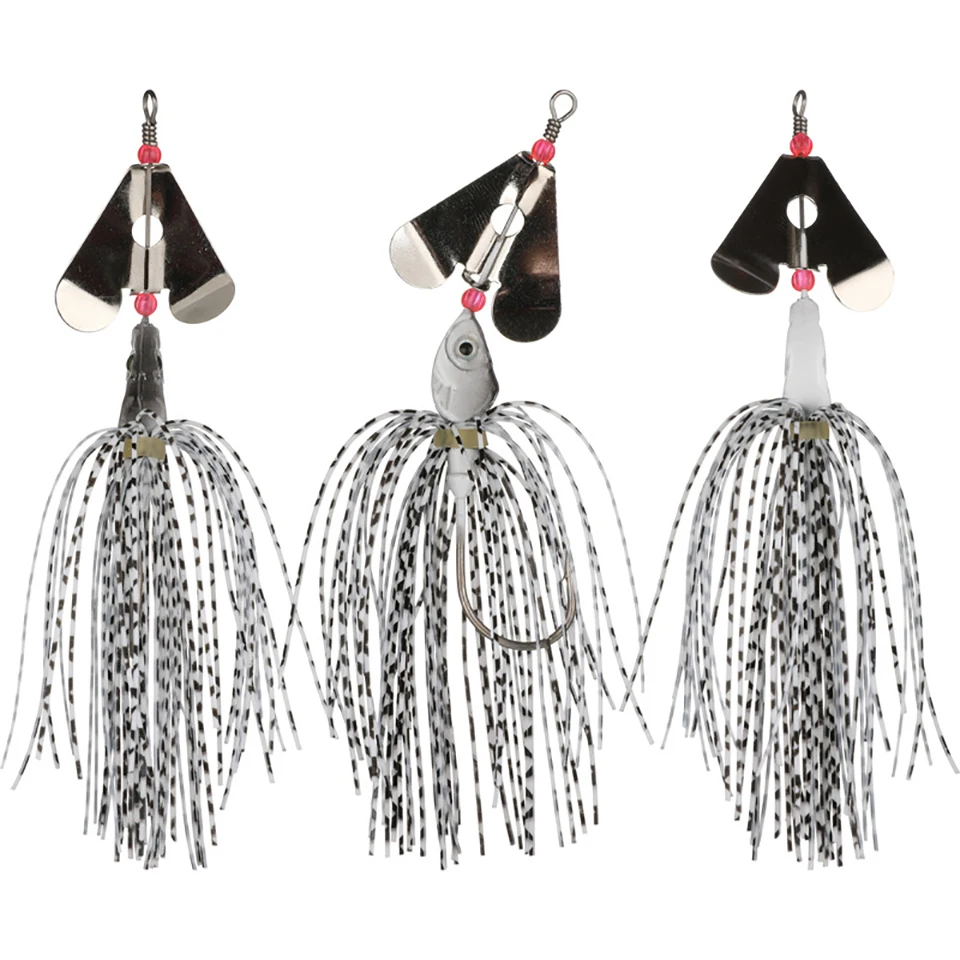 WALK FISH-señuelo de pesca giratorio de Metal, cebo duro de 90mm/14g, Wobbler, aparejo de cuchara Artificial, 1 unidad - imagen 3