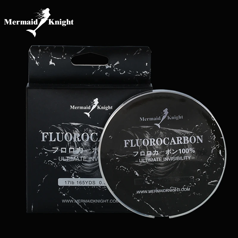 Línea de guía de pesca de fluorocarbono, hilo de fibra de carbono, 150 ~ 0,1 MM, decolor para pesca de señuelos, 165 yardas/0,4 M - imagen 4