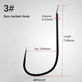 Non-barbed hook 3