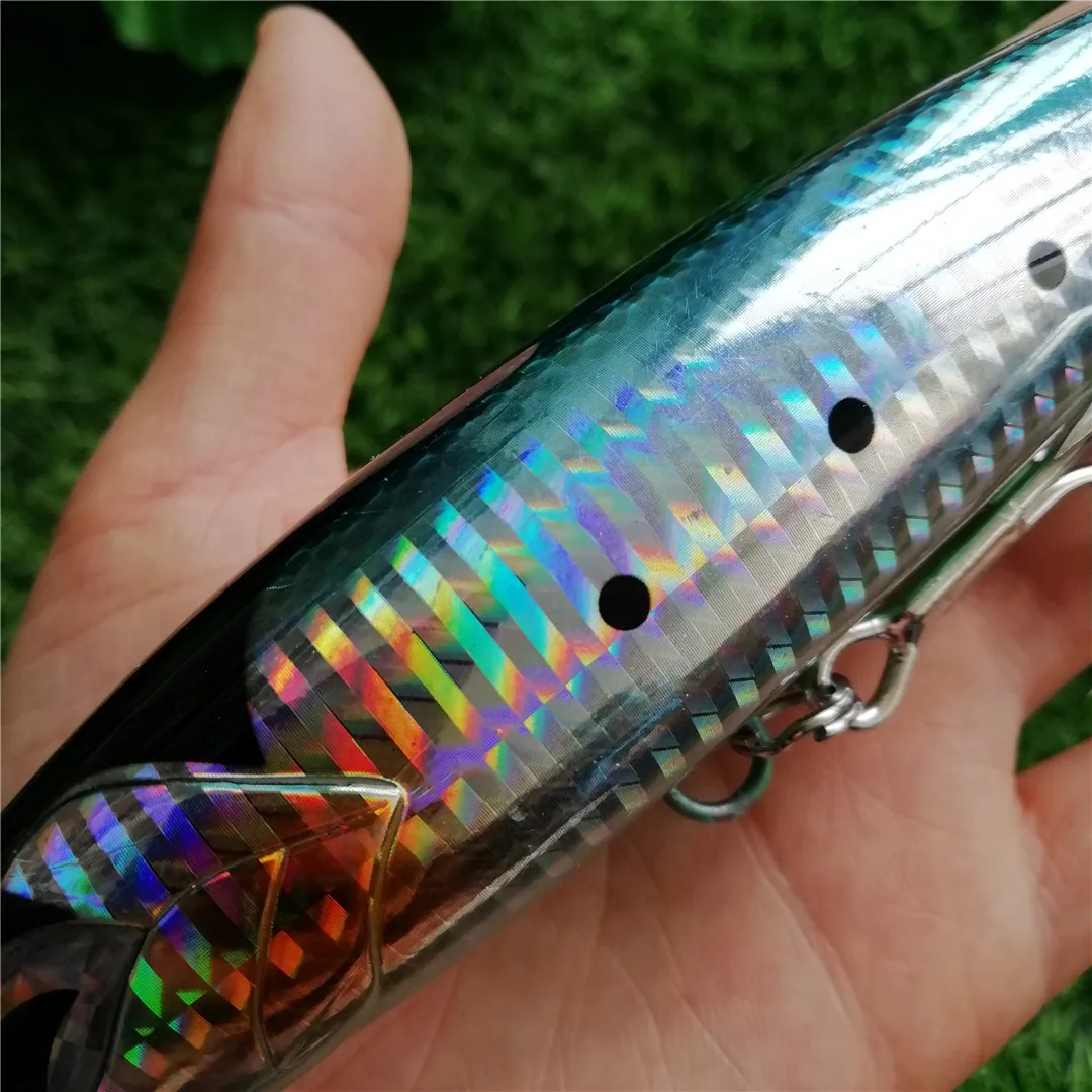 Noeby 1 pieza 19cm 86g 160mm 58g señuelo de pesca de mar Stickbait NBL9494 señuelo tipo lápiz Top Water GT Popper pesca cebo de palo de agua salada - imagen 4