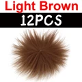 12pcs Light Brown