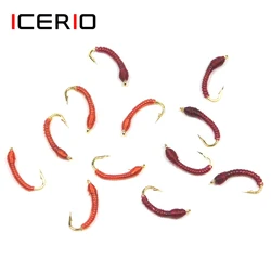 ICERIO Señuelo Clásico Trucha Ninfa Larva #14