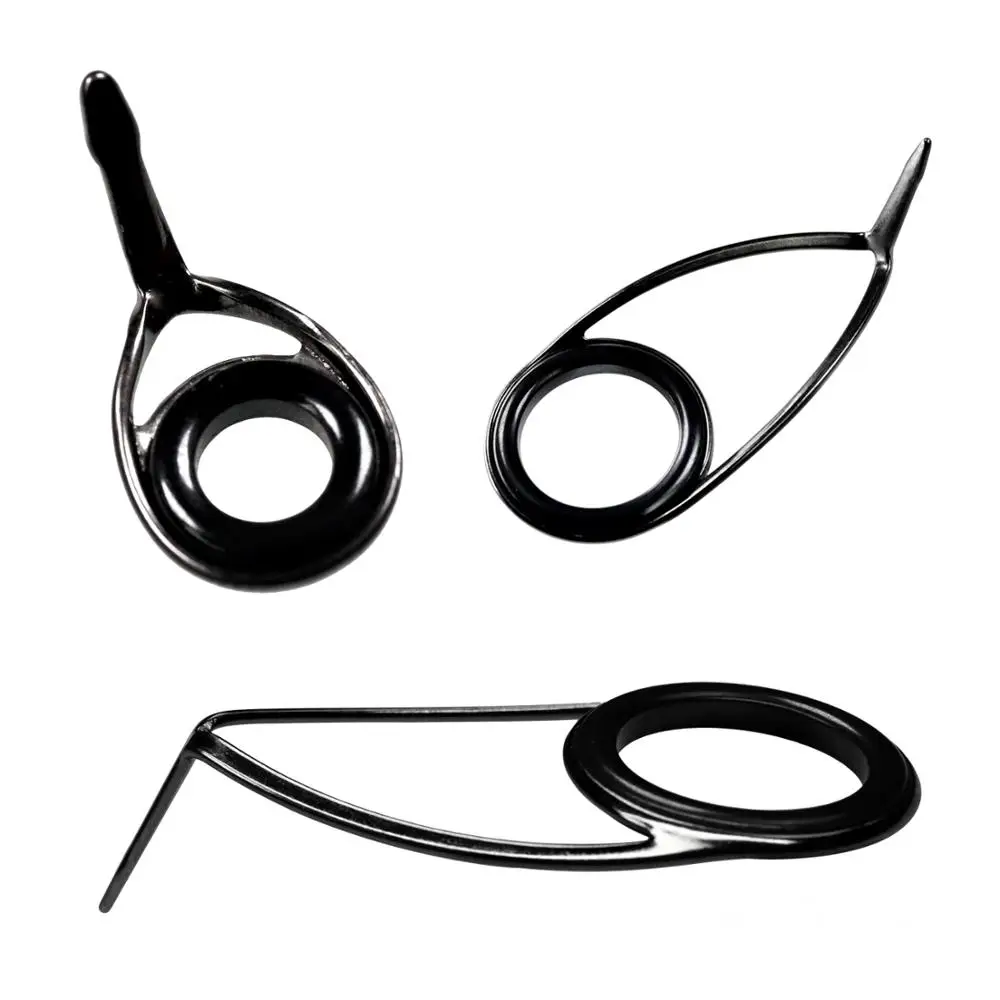 THKFISH 75 Uds Kit de anillos guía de cañas de pescar 4,17mm-24,5mm juego de anillos de cerámica guías de cañas de pescar Kits de reparación accesorios de pesca - imagen 5