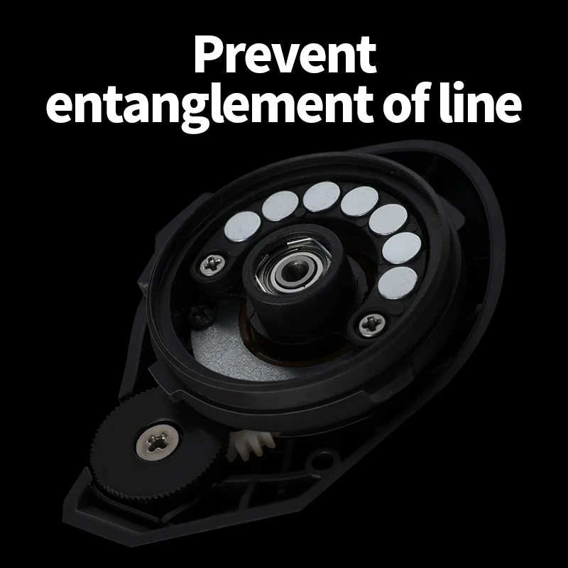 LINNHUE nuevo carrete de Pesca AK2000 carrete de Baitcasting 7,2: 1 alta velocidad 8KG arrastre máximo gris dorado carrete de agua salada Pesca para Pesca de lubina - imagen 5