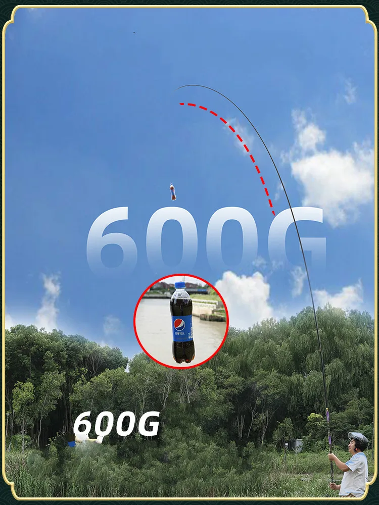 Caña De pescar De sección larga De 8m-16m, cañas De Pesca De carpa negra, De fibra De carbono Olta manual, aparejos De Pesca - imagen 5
