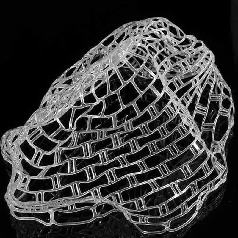 Red de goma reemplazable para pesca con mosca, aparejos de pesca de alta calidad, 2 tamaños, 48/58cm, novedad - imagen 2