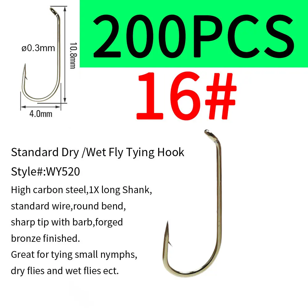 200pcs size 16