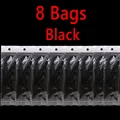 8 bags black