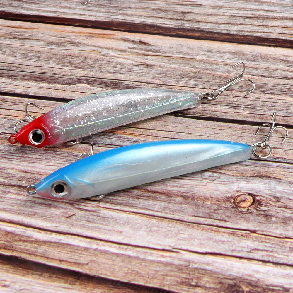 ATUENO-señuelo de pesca que se hunde por lápiz, 80mm, 14,9g, aparejos de pesca de lubina, señuelos de agua salada, señuelo de arrastre, 1 unidad - imagen 3