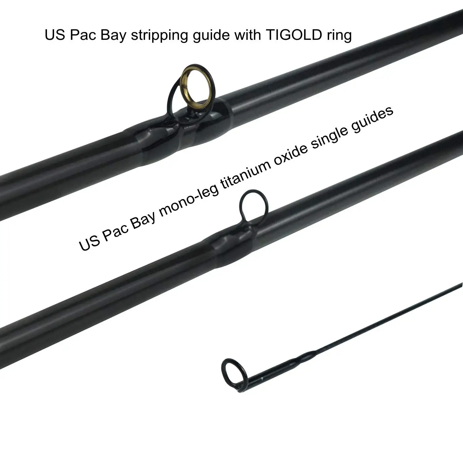 Aventik Nano IM12 3wt Ninfa Especial IM12 3wt 10'2'', 10'5'', 10'8'' 4SEC Varilla Redington de fundición de ninfa súper ligera de acción rápida media - imagen 3