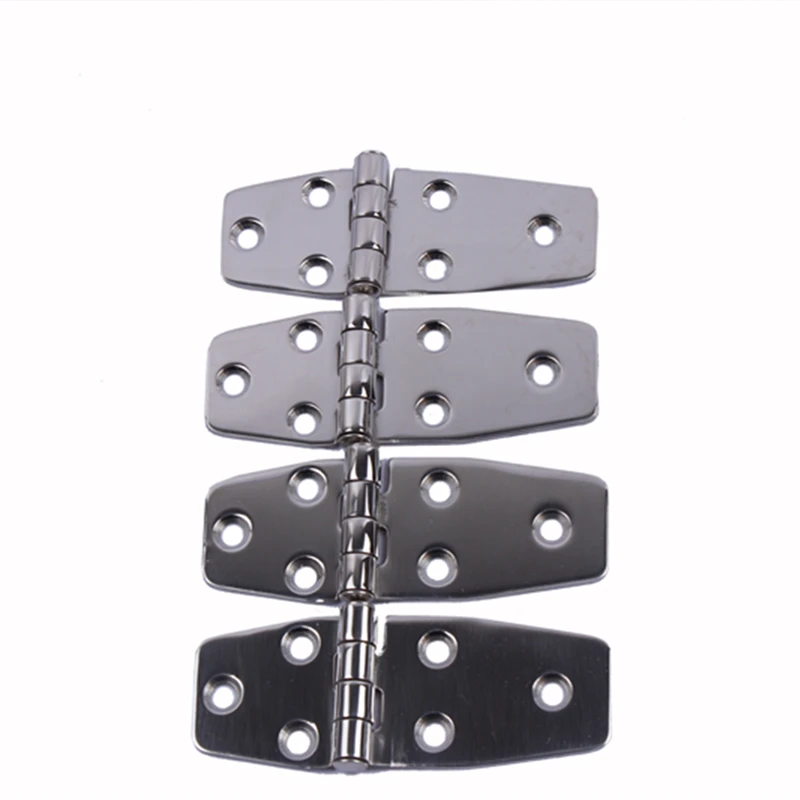 Bisagras marinas de acero inoxidable, bisagra gruesa para puerta de armario, para cabina de barco marino, 4 piezas - imagen 2