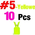 No5 Yellow 10Pcs