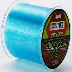 Invisible hilo nailon camuflaje 500m hundimiento fuerte pesca carpa