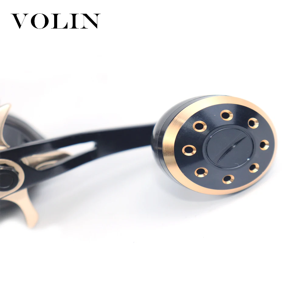 Volin-carrete de pesca Baitcasting de mar grande, sistema de freno magnético, arrastre máximo de 16KG, 9 + 1 BB, 6,3: 1, carrete de alta velocidad para agua salada, nuevo - imagen 5