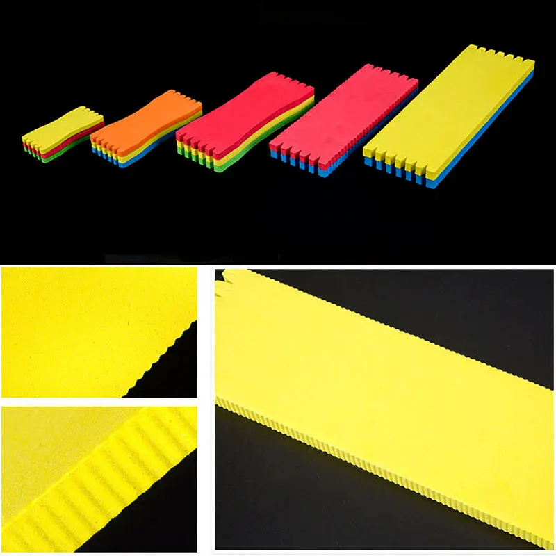 Soporte de espuma para hilo de pescar, placa de bobinado, Panel de almacenamiento, 5 piezas/10 piezas - imagen 2