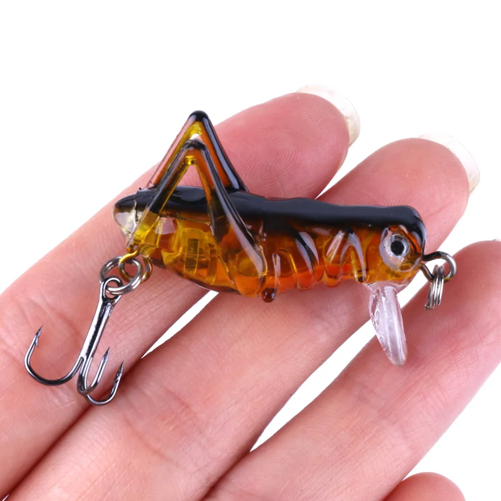 Señuelo Saltamontes 35mm 3g – Cebo realista para lubina - imagen 5