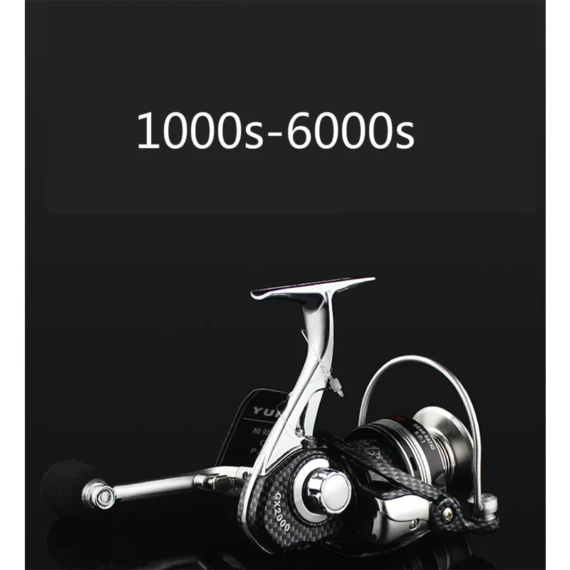 Carrete De Pesca De rocas 5,0: 1 4,7: 1 1000s-6000s 13 + 1 BB, rueda giratoria De Pesca De carpa, aparejos De Pesca De buque, ruedas distantes - imagen 5