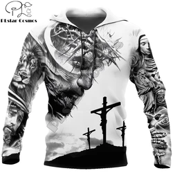 Jersey pesca Unisex capucha Estampado León KJ638