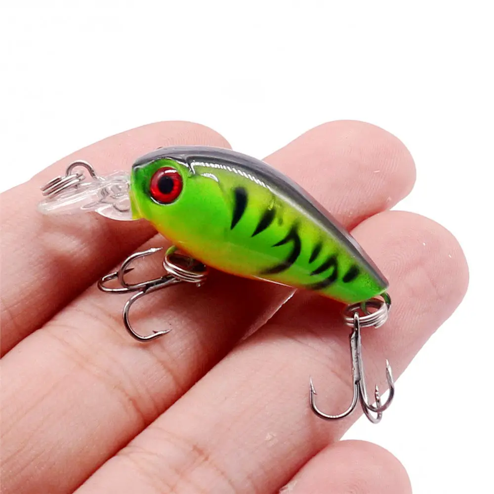 Mini señuelo flotante para Pesca, cebo duro Artificial Swimbai, trucha, Lucio, carpa, 45mm, 3,5g, 1 unidad - imagen 2