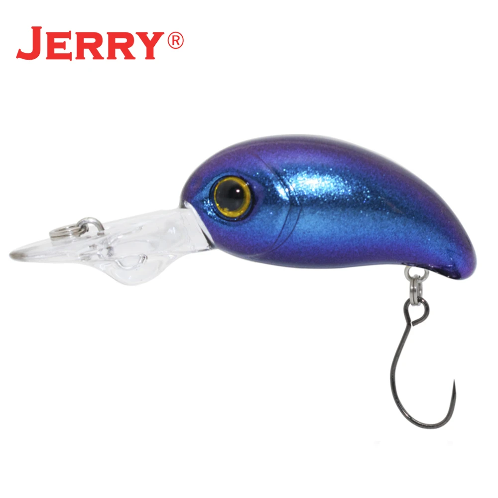 Jerry Competitor Señuelos de trucha Flotante Buceo profundo Crank Wobbler Cebo duro Enchufe Spinning Pesca Señuelo Resplandor UV Colores StreamLake - imagen 4