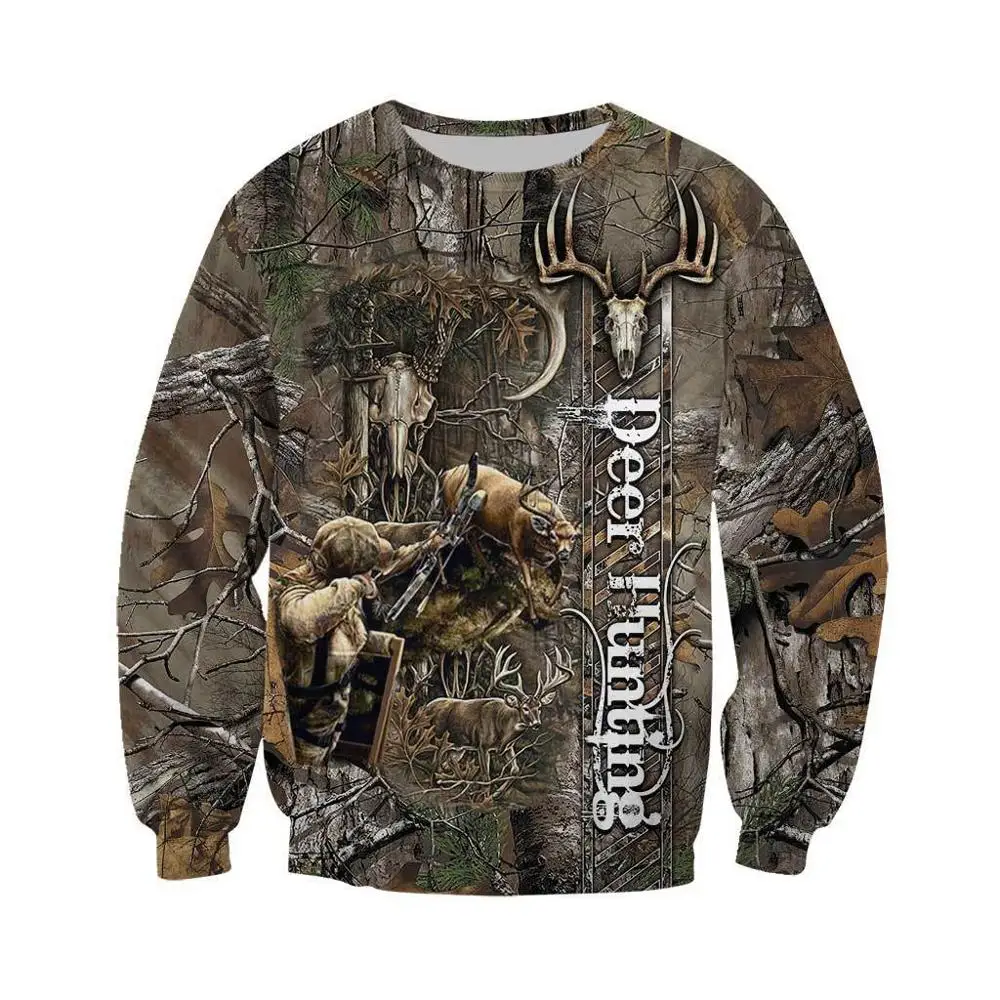 KJ028 Sudadera camuflaje 3D para tiro con arco unisex - imagen 2