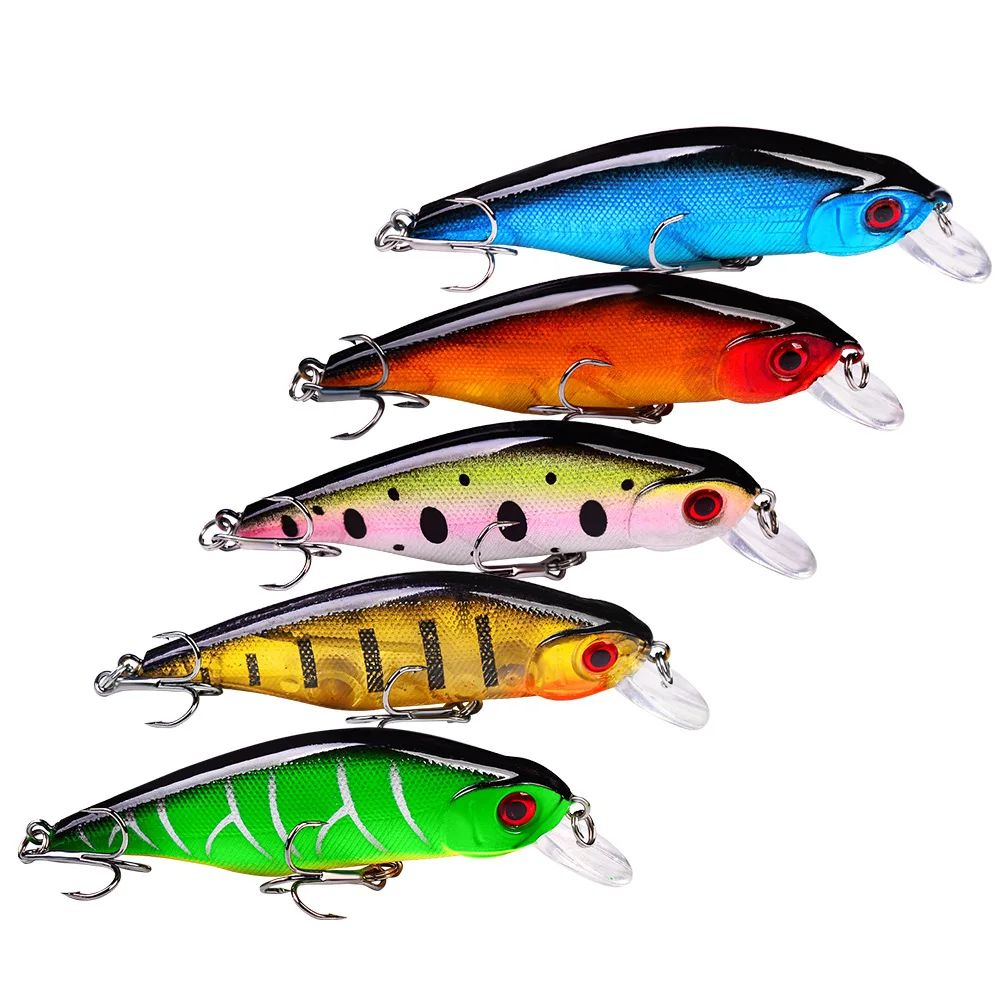 Señuelo de Pesca Wobbling, nuevo diseño, 12g, 9,5 cm, Minnow, Isca, cebos artificiales para perca, lubina, Lucio, trucha, 1 ud. - imagen 4