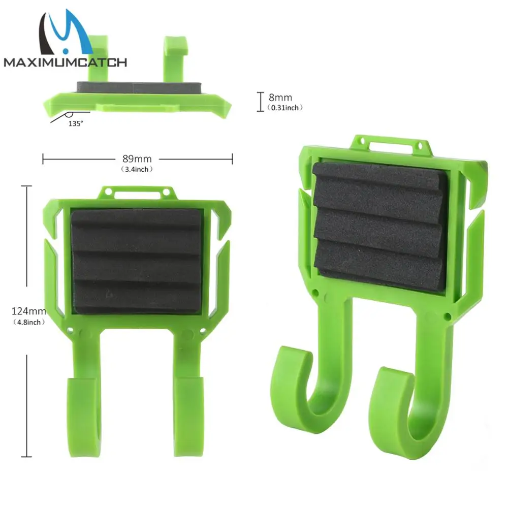 Maximumcatch-soporte para caña de mosca, cinturón montado con parche para moscas, accesorio de pesca, herramienta para trucha, salmón, lubina, deporte al aire libre - imagen 2