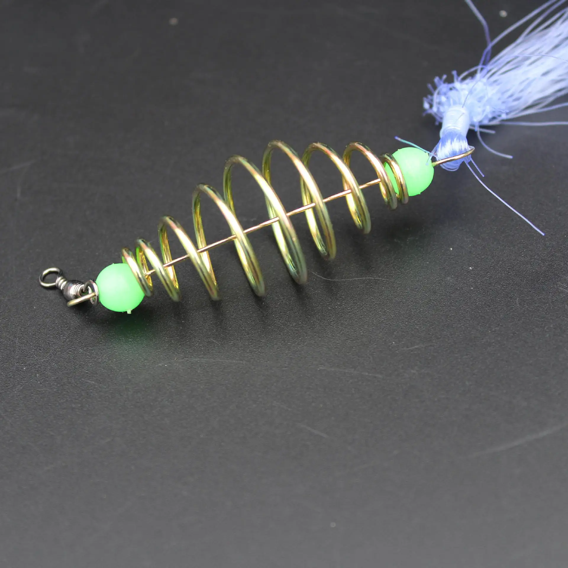 Trampa de red de pesca de varios tamaños, malla luminosa, diseño de aparejos, resorte de cobre, redes fundidas para trampas de pesca, 1 ud. - imagen 5