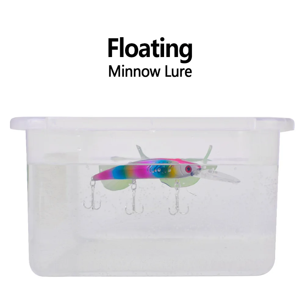 Wobbler-Señuelos de Pesca de calidad, cebo Artificial duro, anzuelos triples para pescar carpas y lucios, 15cm, 12g, 1 Uds. - imagen 3