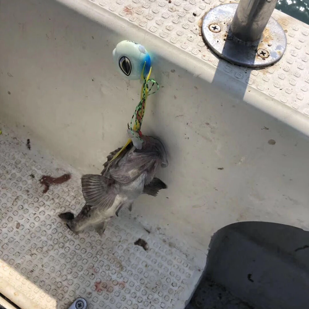 Madai Inchiku Slow Jig – Cabeza de pulpo para Kingfish y Grouper - imagen 5