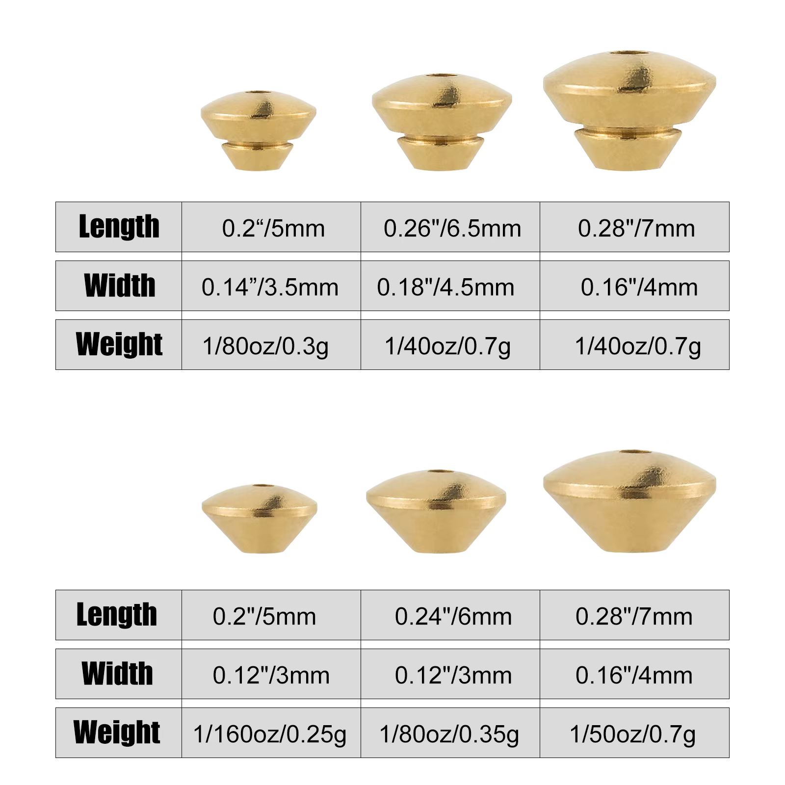 Spinner de latón con cuentas - Spinnerbait para trucha, lubina y perca - imagen 5