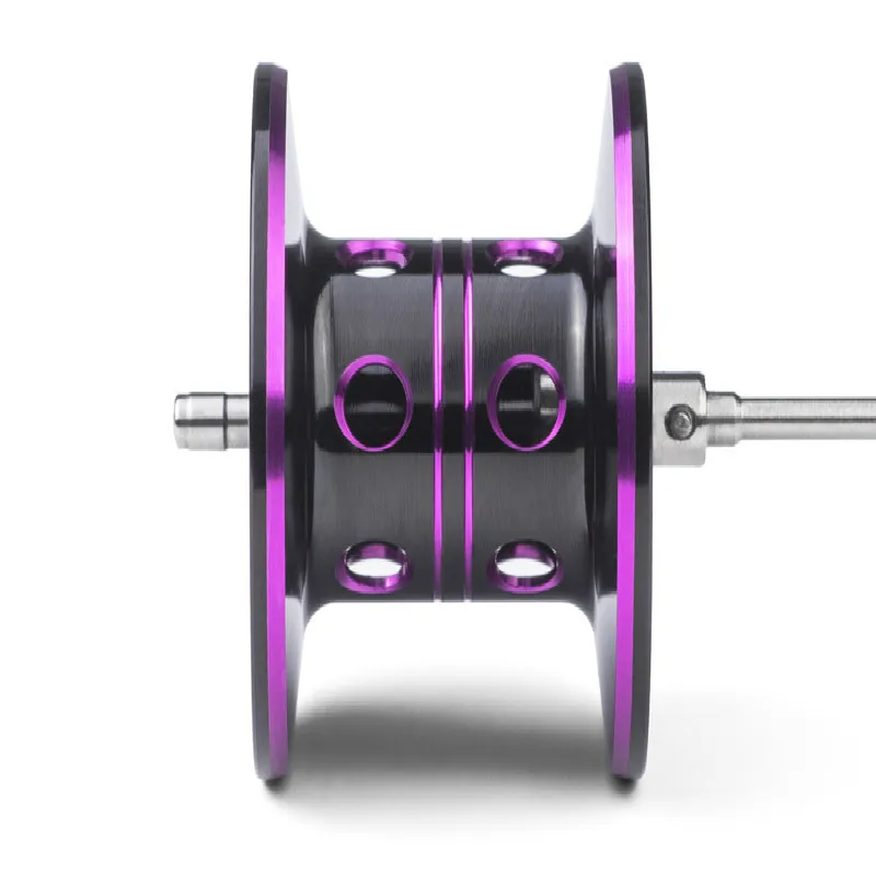 Super largo alcance dos secciones de fuerte freno magnético carrete dos secciones ligero 8KG de fuerza/Derecho de carrete de la pesca - imagen 2