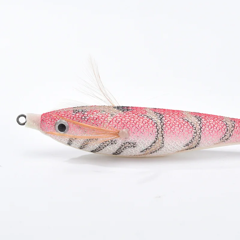 Anzuelos de calamar brillantes, Señuelos de Pesca duros, 10CM, 10G, 10 unidades - imagen 4