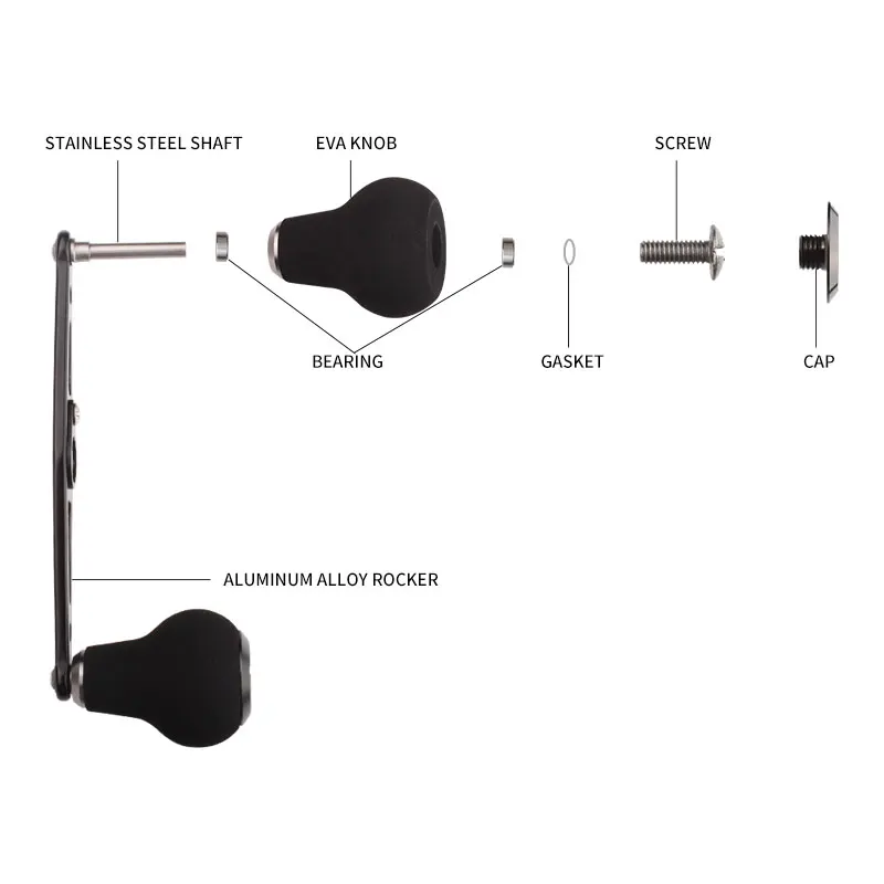 Mango de Carrete Kawa para Casting 110mm – Empuñadura EVA - imagen 5