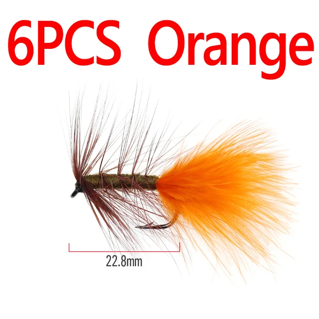6pcs Orange