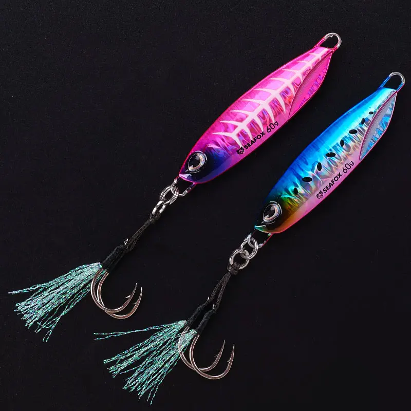 Seafox SF02 Jig Metálico Brillante para Pesca Deportiva - imagen 4
