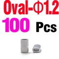 Oval 1.2 100PCS