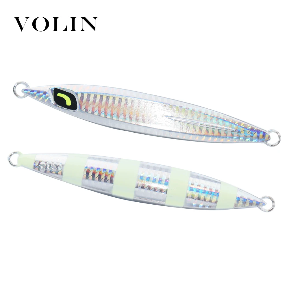 VOLIN-señuelo de Metal para pesca en el mar, cebo Artificial Wobbler, 130g, 150g - imagen 5