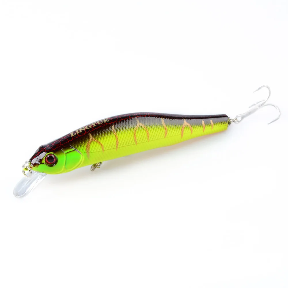 Señuelo de Pesca Artificial flotante, cebo duro Crankbait Wobblers, aparejos de Pesca, sistema magnético de fundición lejana, 1 unidad, 10cm/11,4g - imagen 4