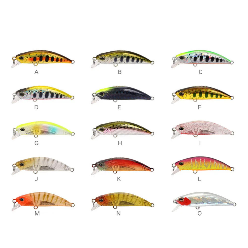 Señuelo de pesca que se hunde por vibración, aparejos de pesca de lubina de 55mm/5g, accesorios de pesca, señuelos de agua salada, cebo para peces, señuelo de curricán M45 - imagen 3