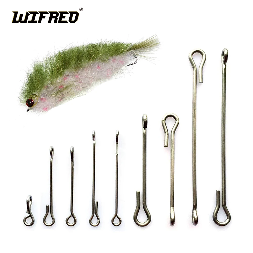 [20 piezas] máscara esculpida, Material para atar moscas, mango de gancho, columna de pescado articulada, 10mm, 15mm, 20mm, 25mm, 30mm, 35mm, 40mm, 45mm, 50mm, 55mm - imagen 3