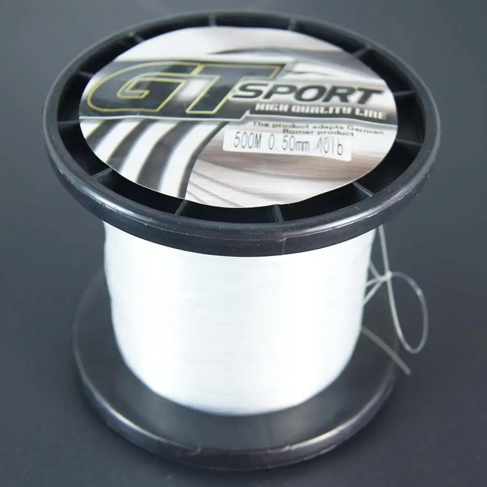 DORISEA-Línea de nailon monofilamento transparente, hilo de Pesca de Mar GT fuerte, Mono 35lb, 40lb, 50lb, 60lb, 70lb, 80lb, 90lb, 500M