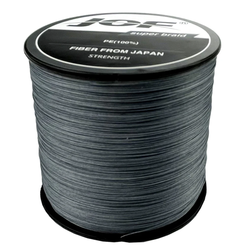 JOF-líneas de pesca trenzadas X12 X9, 1000M, 500M, 300M, 100M, 12/9 tejidos, 20-120lb, línea de multifilamento de PE liso para pesca en el mar - imagen 4