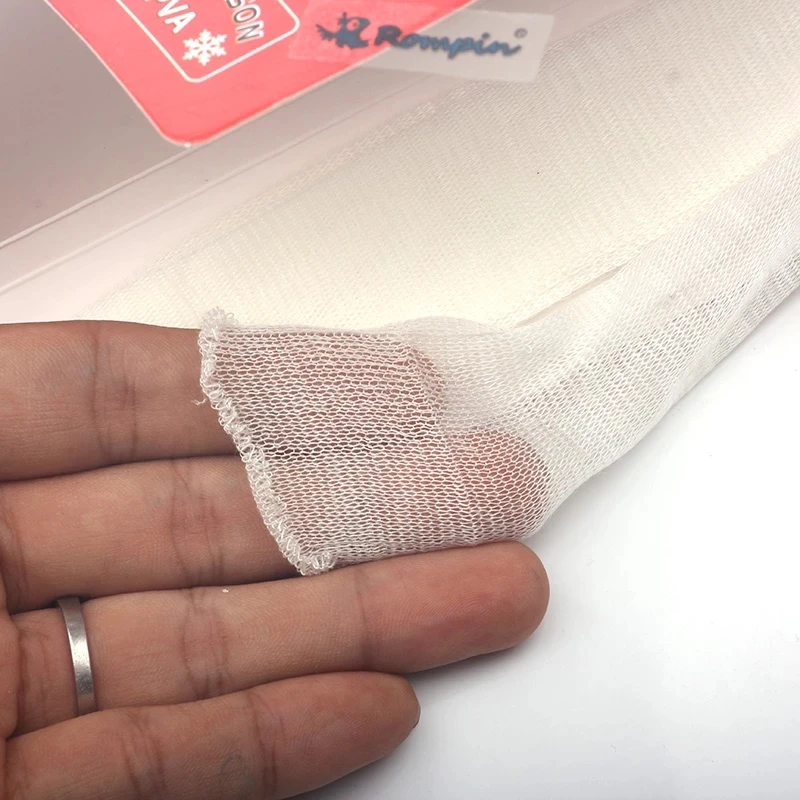 Rollo de recarga de malla PVA para pesca de carpa, anzuelo de aparejo de pelo, cebo, alimentador, bolsas de redes, gancho de disolución de agua, fusión lenta, 18/25/37/44mm * 5M - imagen 5