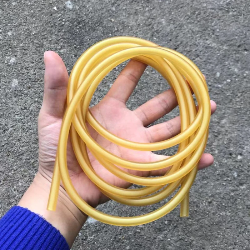 Tirachinas de Fitness para niños, tubo de goma de látex anticongelante, Goma elástica para Pilates, ejercicio físico, cuerda elástica de goma - imagen 3